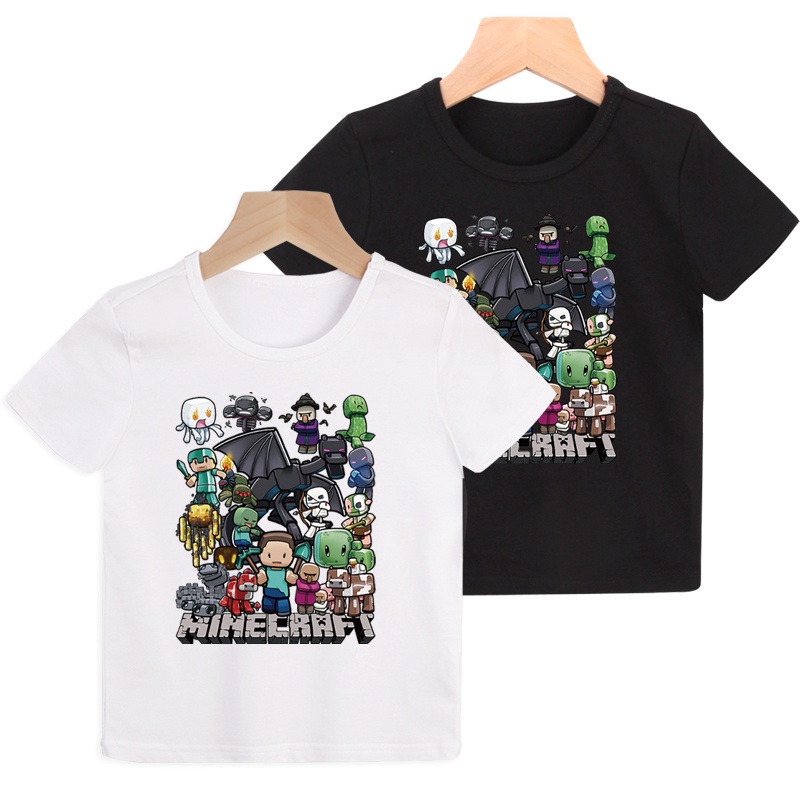 เสื้อยืดผ้าฝ้ายพิมพ์ลายการ์ตูน Like A Boss Game สําหรับเด็ก