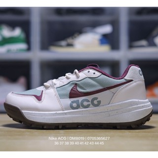 N_ike ACG Lowcate "Grey/Navy/White" ACG Kate Low-Top Urban Street รองเท้าผ้าใบลําลอง เหมาะกับการเดินป่า