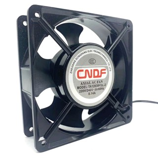 ใหม่ วงจรรวม CNDF TA12038HSL-2 TA12038HBL-2 ​​พัดลมระบายความร้อน AC220V 12 ซม. 12038 AC