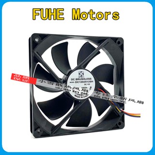 ใหม่ มอเตอร์ FUHE DC802512Sh DC1202512H/sh 12V ลมเย็น