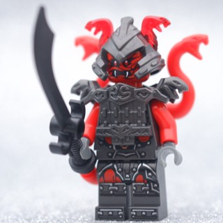 LEGO Vermillion Warrior NINJAGO - LEGO เลโก้ มินิฟิกเกอร์ ตัวต่อ ของเล่น