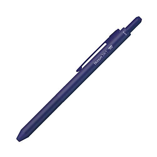 Ohto Oh-Mf-25B3-Bl 3In1 ปากกาผ้าเดนิม มัลติฟังก์ชั่น สีฟ้า Mf-25B3-Bl