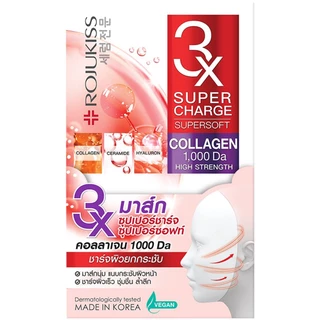 ROJIKISS - Supercharge Supersoft Lifting Mask (25 ml.) มาส์กแผ่น