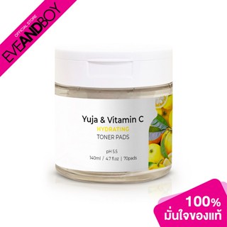 JKOSMEC - Yuja And Vitamin C Hydrating Toner Pads