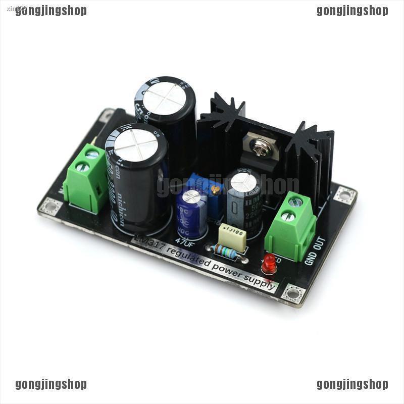 ✁₪▥Gj♫ Lm317 Adjustable Regulated Rectifier Filter Power Supply Board Module