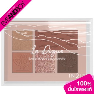 IN2IT - Eyes &amp; Face Colour Palette (6g.) อายแชโดว์