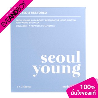 Seoulyoung - Aura Boost Restorative Micro Crystal  Anti-Aging Eye Mask (30 g.) มาสก์ใต้ตา