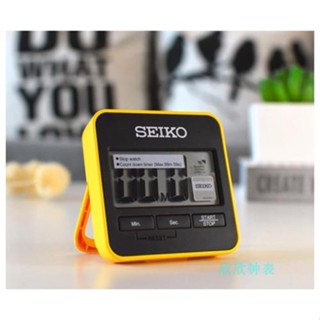 ﺴ✆SEIKO DIGITAL TIMER นาฬิกาจับเวลาถอยหลังพร้อมขาตั้ง รุ่น QHY001,QHY001Y