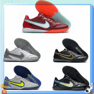 Nike Legend 9 generation รองเท้าฟุตบอล พื้นแบน แบบถัก สําหรับฝึกซ้อม IC39-45