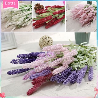 (dottam) 12 ดอกช่อดอกไม้ดอกลาเวนเดอร์ประดิษฐ์ diy สําหรับประดับตกแต่งบ้าน