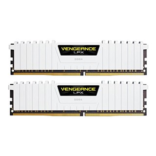 คอมพิวเตอร์ ### 16GB (8GBx2) DDR4 3200MHz RAM (หน่วยความจำ) CORSAIR VENGEANCE LPX (WHITE) (CMK16GX4M2B3200C16W)