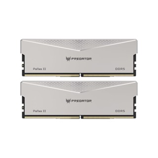 32GB (2x16GB) RAM PC (หน่วยความจำ) ACER PREDATOR PALLAS II DDR5 6000MHz CL38 DIMM (PALLASII-32GB-6000-1R8-2XV2)