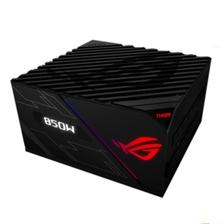 อุปกรณ์คอมพิวเตอร์  POWER SUPPLY (อุปกรณ์จ่ายไฟ) ASUS ROG THOR 850W 80 PLUS PLATINUM