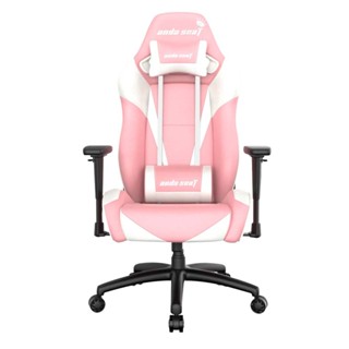 GAMING CHAIR ANDA SEAT SPECIAL EDITION LATGE WITH 3D ARMREST AD7-02-PW-PV WHITE-PINK สินค้าต้องประกอบก่อนใช้งาน…