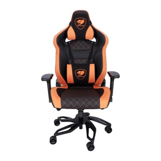 อุปกรณ์สำหรับเกมเมอร์ [] GAMING CHAIR (เก้าอี้เกมมิ่ง) COUGAR ARMOR TITAN PRO (ORANGE)