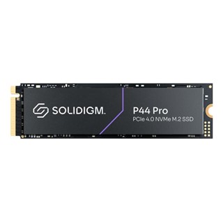 อุปกรณ์จัดเก็บข้อมูล ### 512 GB SSD (เอสเอสดี) SOLIDIGM P44 PRO - 512 GB (PCle 4.0 x4 - 7000/4700 MB/s)
