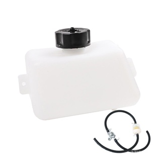 1L white Plastic Motorcycle Petrol Fuel Tank With Hose Switch For Mini Motor Dirt Bike Dirtbike Filter motorcycles Acc00