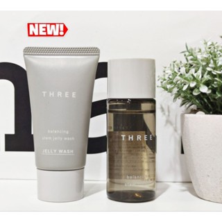 💚 Newปี2023💚โลชั่นเนื้อบางเบารูขุมขนกระชับสุดๆ**THREE Balancing Stem Lotion28ml.