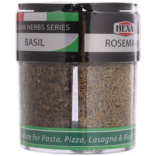 เฮ็กซ่าเครื่องเทศอิตาเลี่ยนเฮิร์บซีซันนิ่ง 4ช่อง 24กรัม  /  Hexa Italian Herbs Seasonings 4in1 24g.