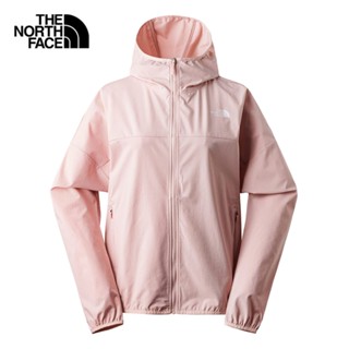 THE NORTH FACE W NEW ZEPHYR WIND JACKET - AP - PINK MOSS เสื้อกันลม