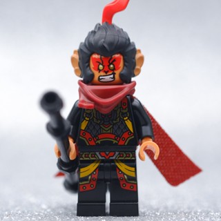 LEGO Evil Macaque Black Armor 80033 Monkie Kid - LEGO เลโก้ มินิฟิกเกอร์ ตัวต่อ ของเล่น