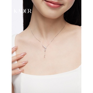 💞ขายใหญ่💞Catillo Gorgeous Star สร้อยคอผู้หญิง S925 Silver Light Luxury Niche Design แฟชั่น Clavicle Chain ของขวัญแฟน