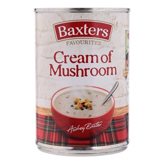 แบ็กซ์เตอร์ซุปครีมเห็ด 400กรัม  /  Baxters Cream of Mushroom Soup 400g.