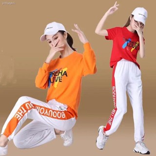 กางเกงวอร์ม ∈❃กางเกงออกกําลังกายผู้หญิงไซส์ใหญ่  【CLEARANCE】Clearance Yang Liping Shuffle Dance Square Dance Costume ชุด