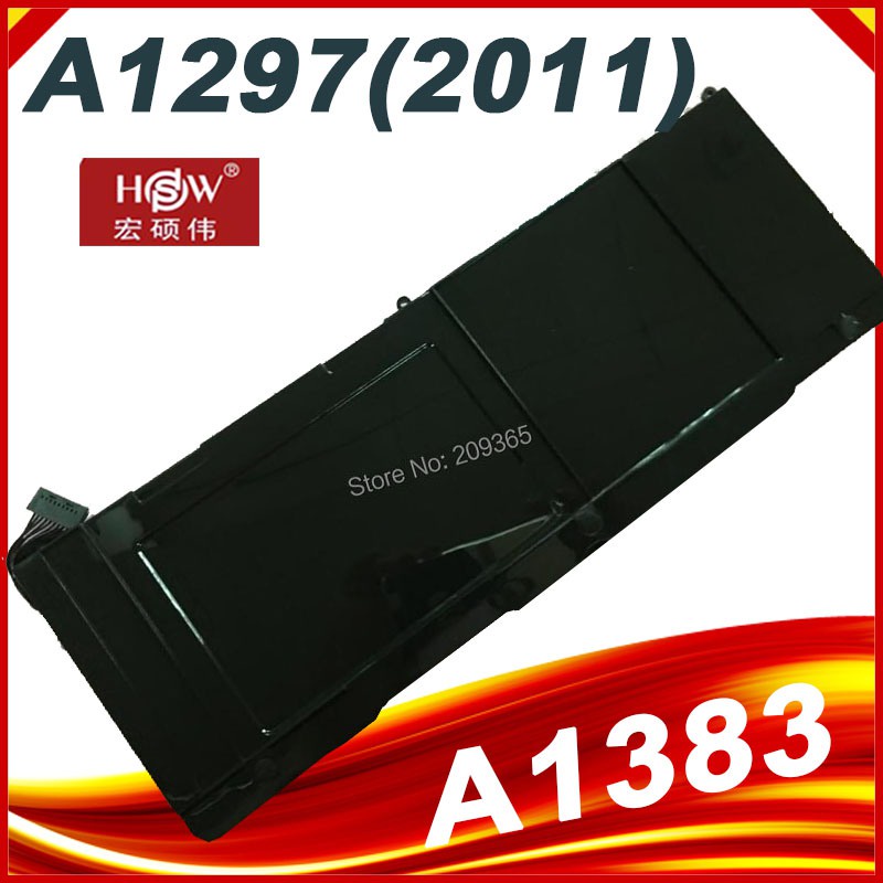 ใหม่คุณภาพสูงแบตเตอรี่ A1383สำหรับ Apple MacBook Pro 17 "นิ้ว A1297 2011รุ่น020-7149-A10 MC725LL /A 
