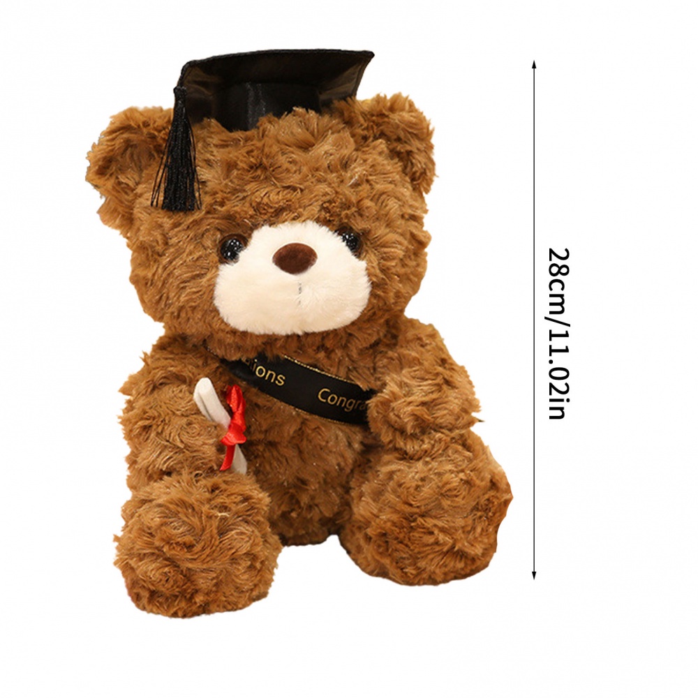 Graduation Teddy Bear Gift Plush Stuffed Animal Teddy Bear Graduation Plush Bear With Grad Cap Cute Custom Brown Bear 9