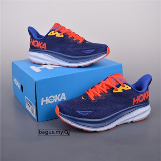 [พร้อมส่ง] Hoka One Speed Clifton 9 รองเท้าวิ่งมืออาชีพ 1127895-BBDGB