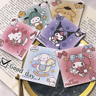 🍒Swoan59🍒Sanrio กระดาษโน๊ต กระดาษเตือนความจำ บันทึกโพสต์อิท ลายการ์ตูนน่ารัก อุปกรณ์เครื่องเขียนสํานักงาน