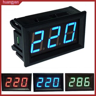 HY| Dc5-120 V Led โวลต์มิเตอร์ดิจิตอลสําหรับรถยนต์รถจักรยานยนต์