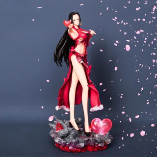 [รุ่นคุณภาพสูง] Figure One Piece GK Qiwuhai Boyahan Cook Snake Princess Empress Ketoco ส่องสว่างเครื่องประดับทำมือโมเดล