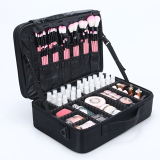 ✈▬Simple Portable Professional Portable Water Milk Skin Care Products and Makeup Bag Cosmetic Bag Large Multifunctional