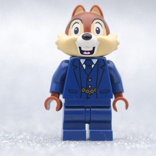 LEGO Chip Blue Suit , 71044 Disney Train Station DISNEY  - LEGO เลโก้ มินิฟิกเกอร์ ตัวต่อ ของเล่น