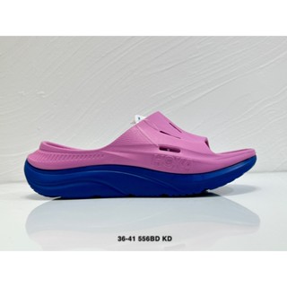 ของแท้ /Hoka One One รองเท้าแตะชายหาด พื้นหนา เสริมส้น รูปวันพีช แฟชั่นฤดูร้อน