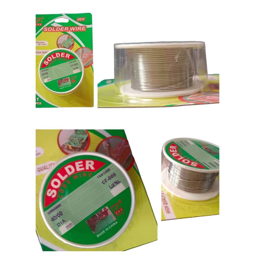 ตะกั่วบัดกรี ขนาด 1 mm น้ำหนัก 40g No.1897