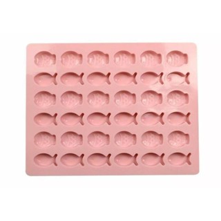 ส่งเร็ว⚡️ Fish Silicone Mold พิมพ์ซิลิโคน ทำขนม โมล์สบู่ ลายปลาน้อย