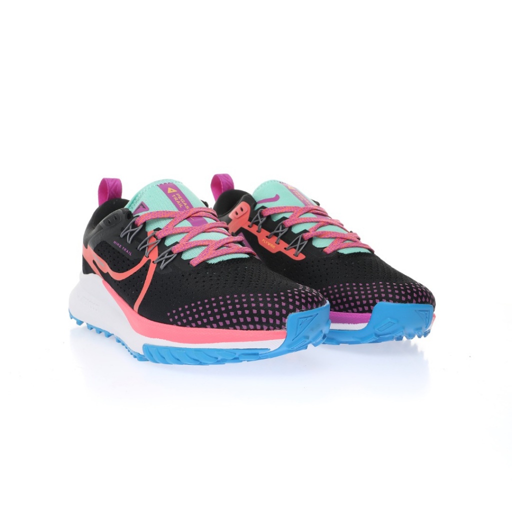 Nike React Pegasus Trail 4 สีดำ รองเท้าผ้าใบ รองเท้าวิ่ง