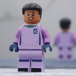 LEGO Ideas Soccer Goalie Lavender Uniform