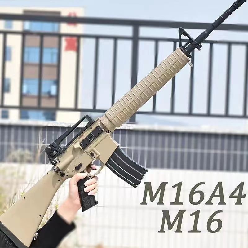 Bailig M16รุ่นที่สองไนลอนโจมตีไฟฟ้ายิงต่อเนื่อง M4A1อัตโนมัติผู้ใหญ่ CS รุ่นปืนของเล่น