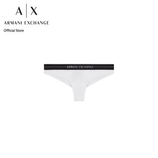 AX Armani Exchange กางเกงในผู้หญิง รุ่น AX 947005 2F50200010 -  สีขาว