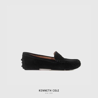 KENNETH COLE รองเท้าส้นแบนผู้หญิง รุ่น MINA DRIVER สีดำ ( FLT - GSF1031SU-001 )