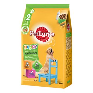 อาหารสุนัข PEDIGREE PUPPY LIVER VEGETABLE AND MILK 1.3 กก.