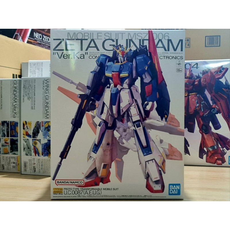 [พร้อมส่ง] MG 1/100 ZETA GUNDAM VER.KA [BANDAI]