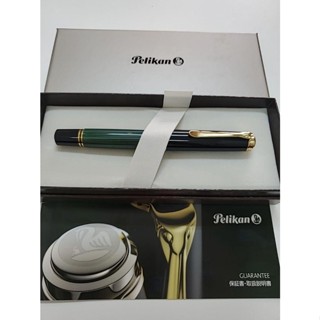 【Direct from Japan】 New Unused Fountain Pen Pelican Souveur Lane M Green Stripe FF