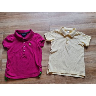 เสื้อ  polo เด็ก 1-2 ขวบ หลายแบรนด์ สภาพดี