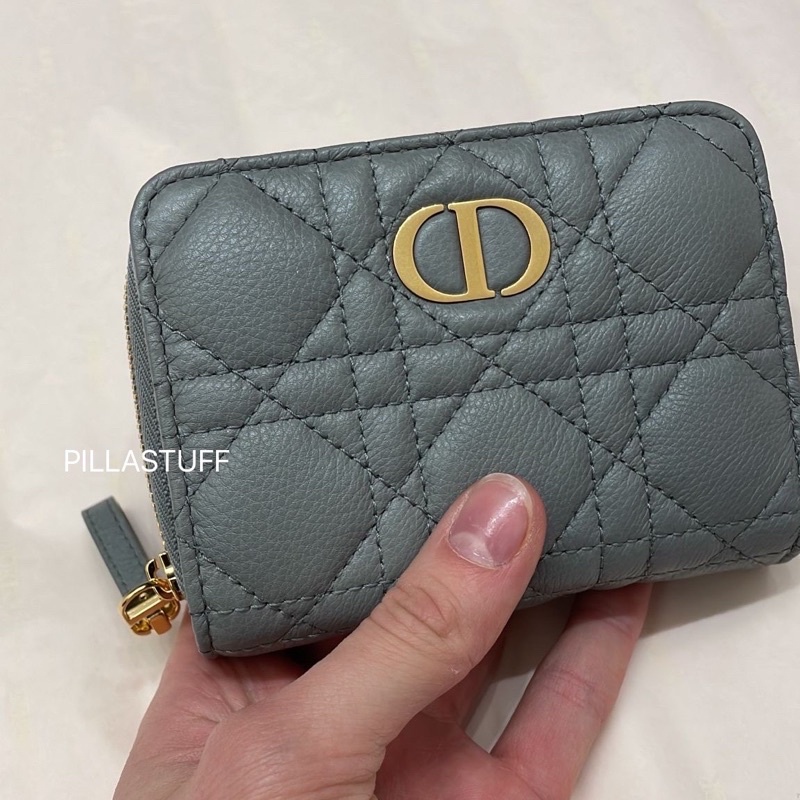 แท้100%🔥 Dior compact wallet กระเป๋าตังค์ดิออร์
