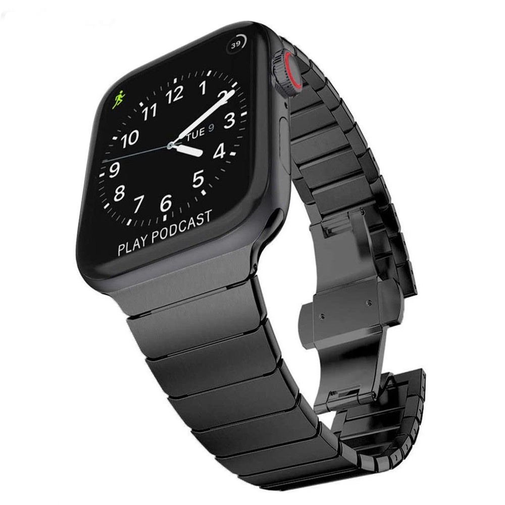 ❀◈✧Strap For Apple watch band 44 mm/42mm 40mm 38mm Luxury Link iwatch bracelet apple watch series 6 SE 5 4 3 2 band 44 4